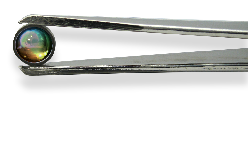 Asphere-Molded-Directly-into-a-Metal-Holder